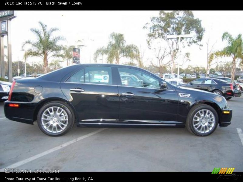 Black Raven / Ebony 2010 Cadillac STS V8