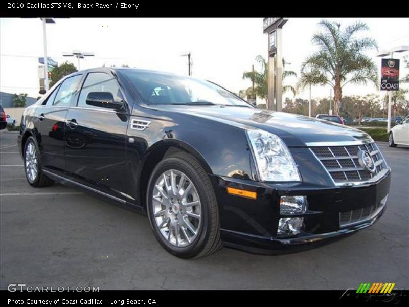 Black Raven / Ebony 2010 Cadillac STS V8