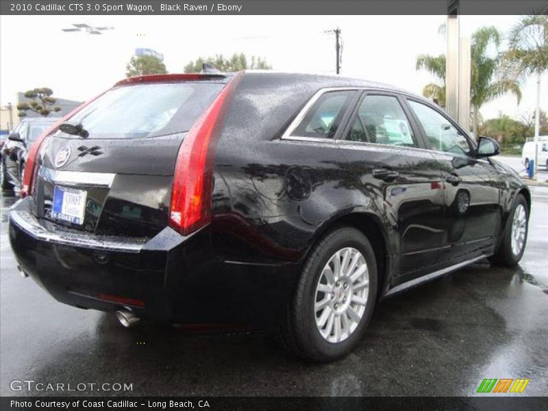 Black Raven / Ebony 2010 Cadillac CTS 3.0 Sport Wagon