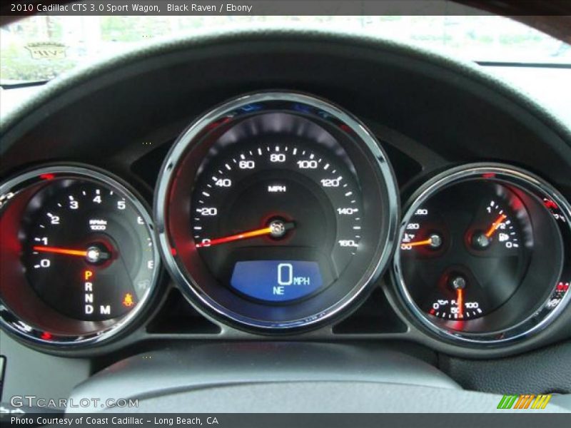 Black Raven / Ebony 2010 Cadillac CTS 3.0 Sport Wagon