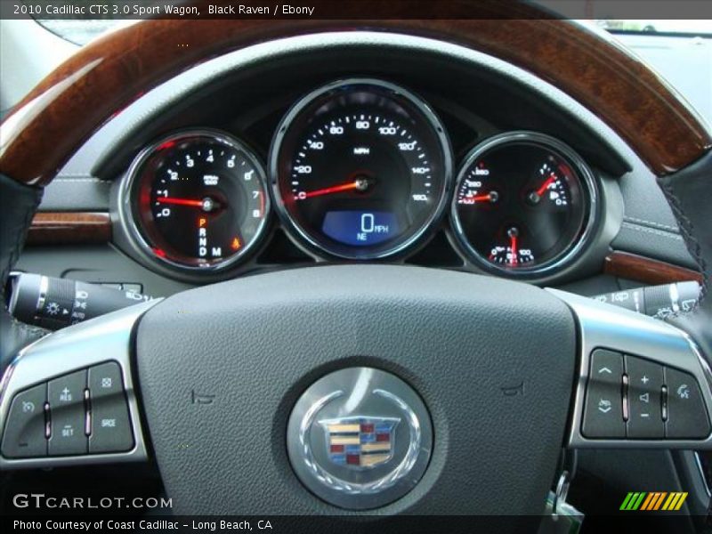 Black Raven / Ebony 2010 Cadillac CTS 3.0 Sport Wagon