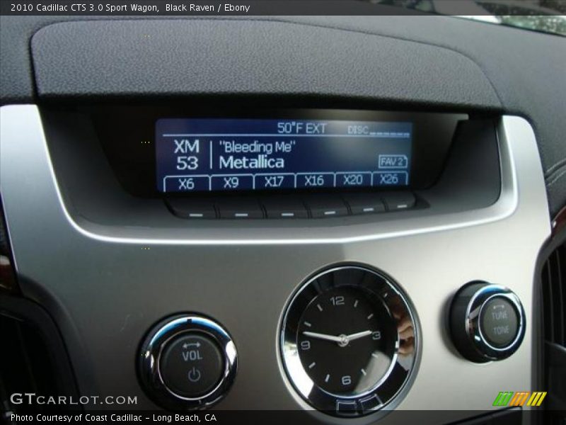 Black Raven / Ebony 2010 Cadillac CTS 3.0 Sport Wagon