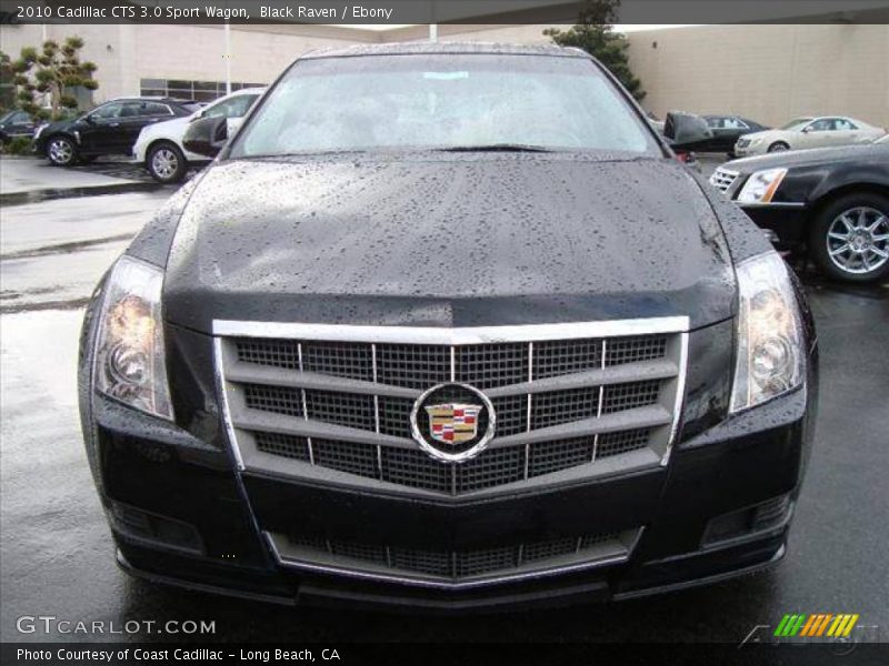 Black Raven / Ebony 2010 Cadillac CTS 3.0 Sport Wagon
