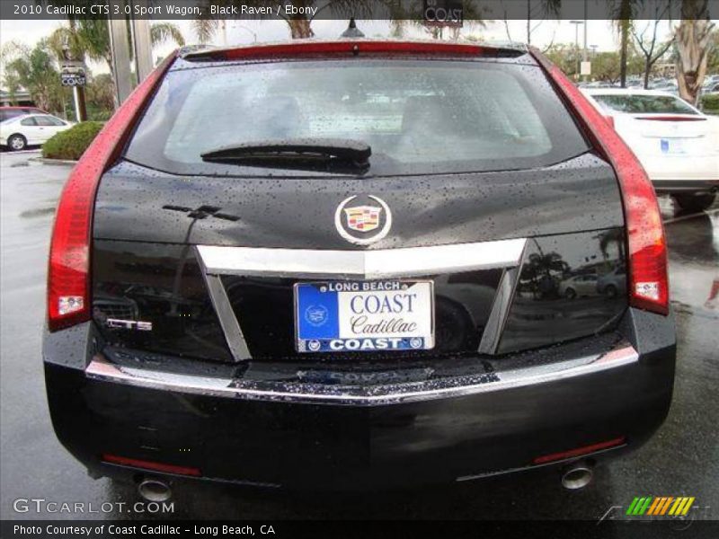 Black Raven / Ebony 2010 Cadillac CTS 3.0 Sport Wagon