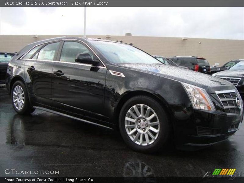 Black Raven / Ebony 2010 Cadillac CTS 3.0 Sport Wagon