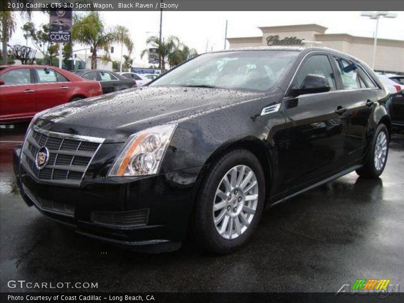 Black Raven / Ebony 2010 Cadillac CTS 3.0 Sport Wagon