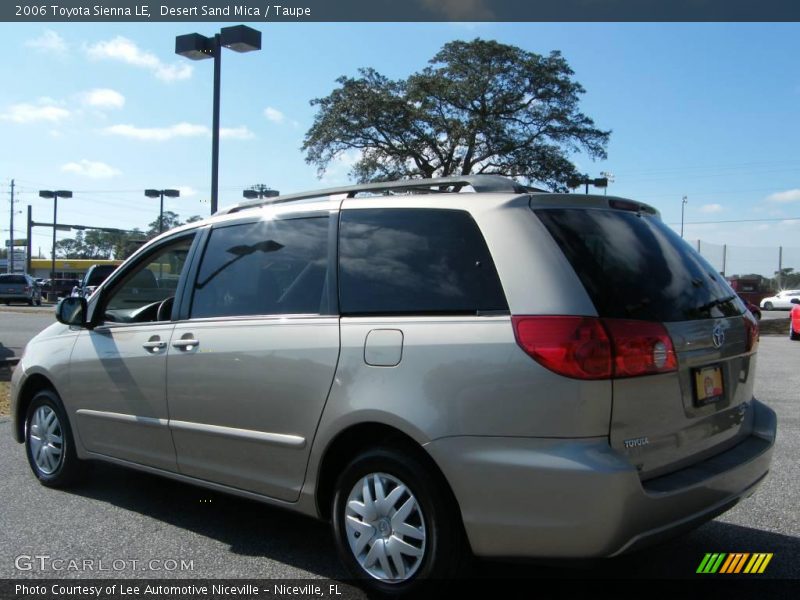 Desert Sand Mica / Taupe 2006 Toyota Sienna LE