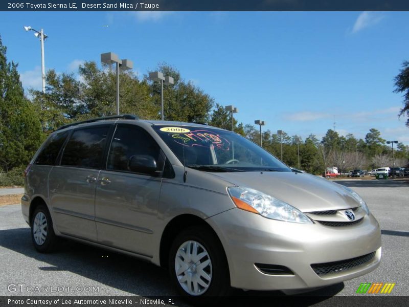 Desert Sand Mica / Taupe 2006 Toyota Sienna LE