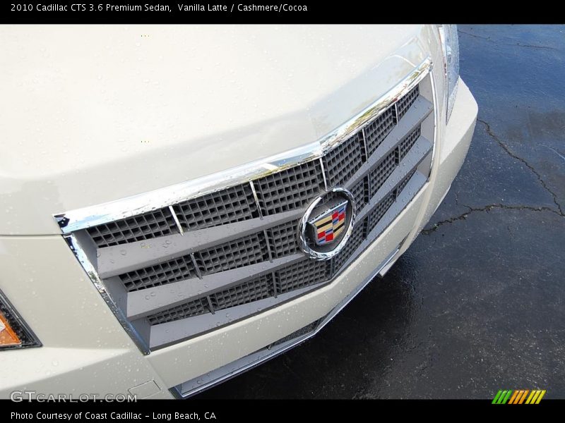 Vanilla Latte / Cashmere/Cocoa 2010 Cadillac CTS 3.6 Premium Sedan