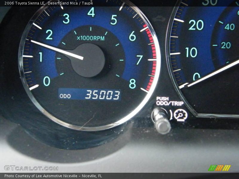 Desert Sand Mica / Taupe 2006 Toyota Sienna LE