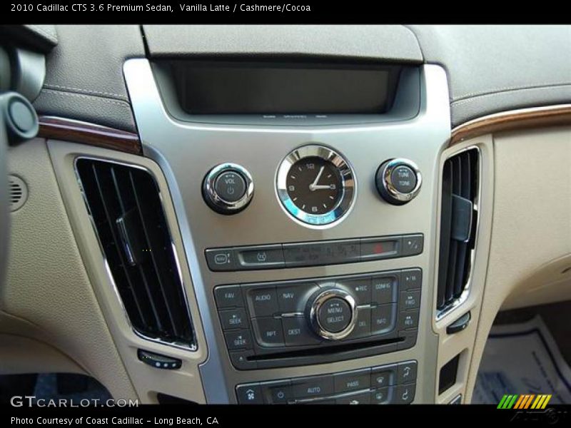Vanilla Latte / Cashmere/Cocoa 2010 Cadillac CTS 3.6 Premium Sedan