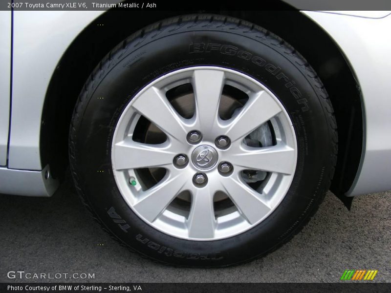 Titanium Metallic / Ash 2007 Toyota Camry XLE V6