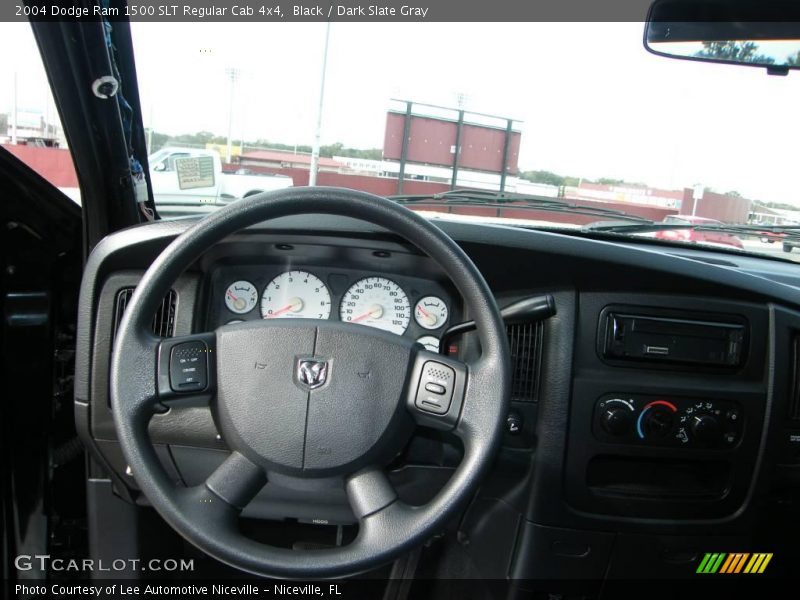 Black / Dark Slate Gray 2004 Dodge Ram 1500 SLT Regular Cab 4x4