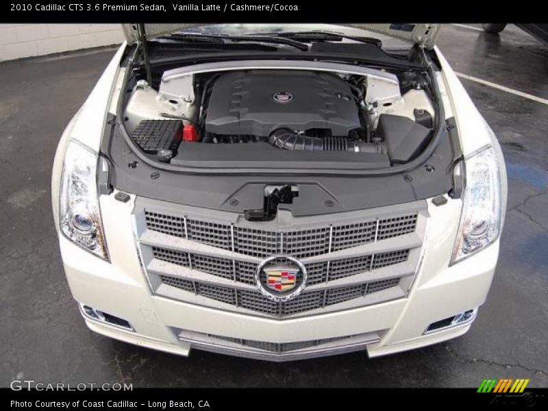 Vanilla Latte / Cashmere/Cocoa 2010 Cadillac CTS 3.6 Premium Sedan