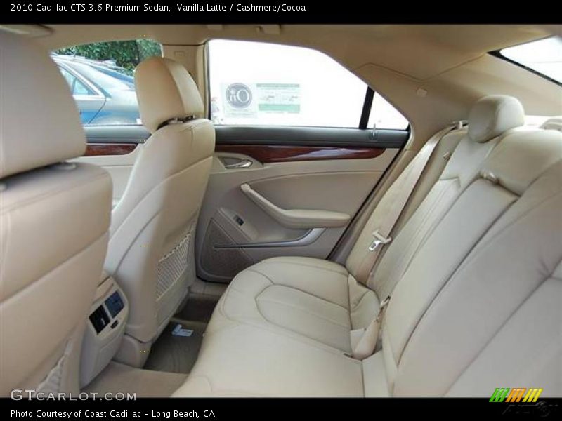 Vanilla Latte / Cashmere/Cocoa 2010 Cadillac CTS 3.6 Premium Sedan