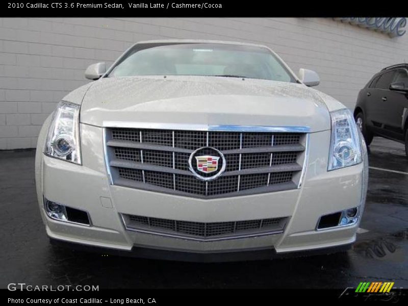 Vanilla Latte / Cashmere/Cocoa 2010 Cadillac CTS 3.6 Premium Sedan