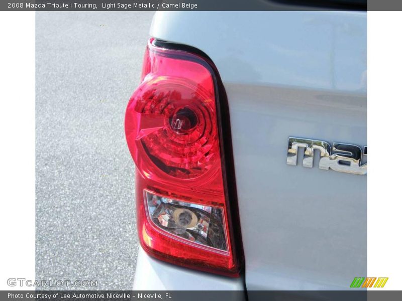 Light Sage Metallic / Camel Beige 2008 Mazda Tribute i Touring