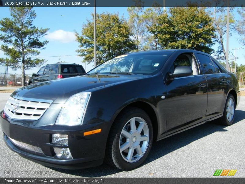 Black Raven / Light Gray 2005 Cadillac STS V6