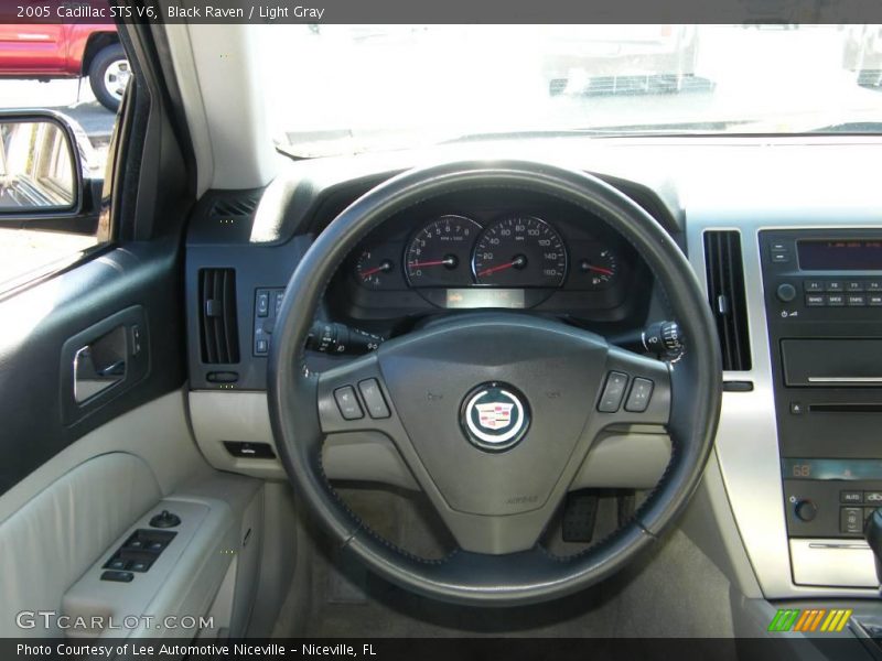 Black Raven / Light Gray 2005 Cadillac STS V6