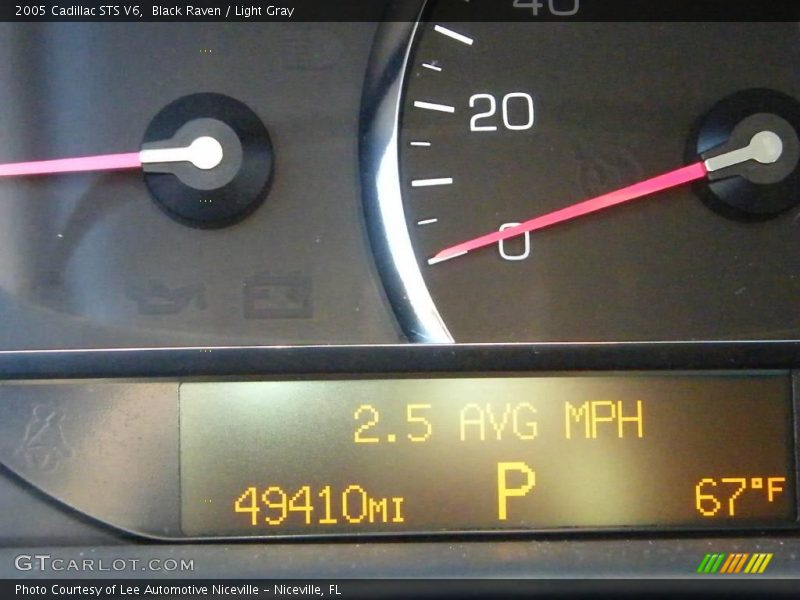 Black Raven / Light Gray 2005 Cadillac STS V6