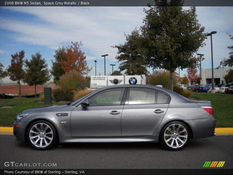 Space Grey Metallic / Black 2008 BMW M5 Sedan