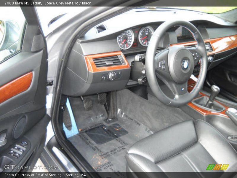 Space Grey Metallic / Black 2008 BMW M5 Sedan