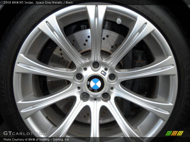 Space Grey Metallic / Black 2008 BMW M5 Sedan