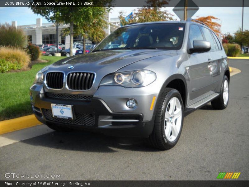 Space Grey Metallic / Black 2008 BMW X5 3.0si