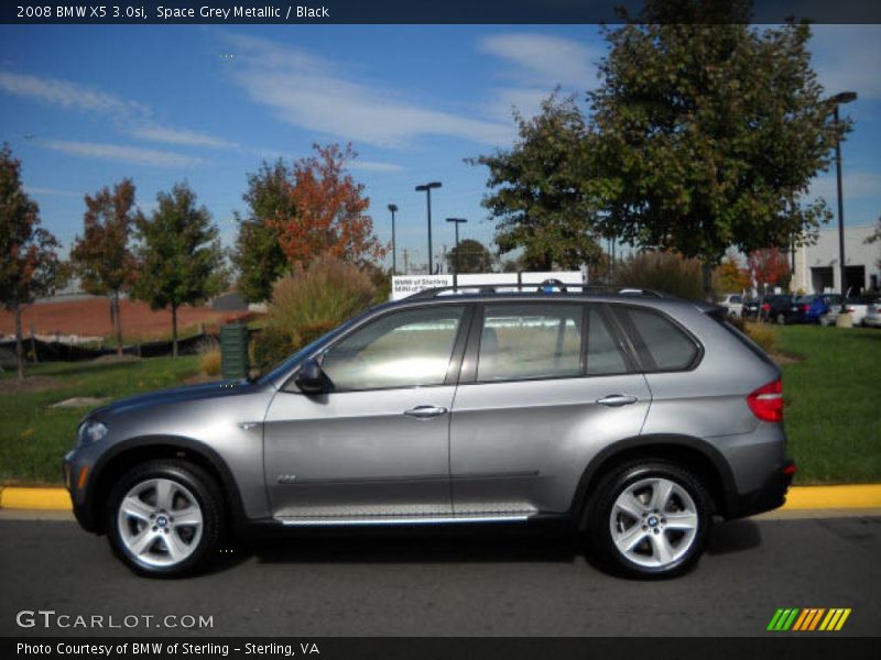 Space Grey Metallic / Black 2008 BMW X5 3.0si