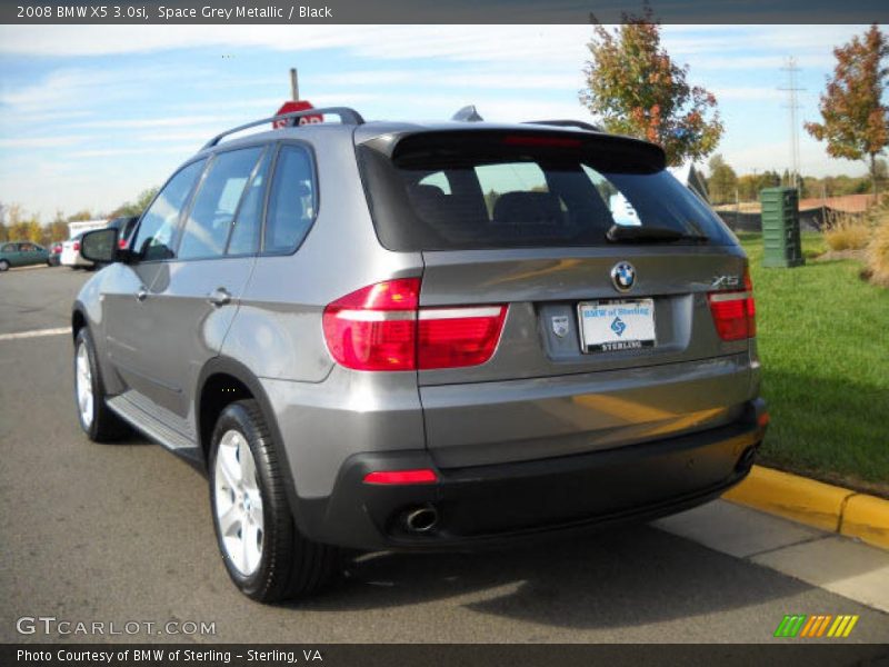 Space Grey Metallic / Black 2008 BMW X5 3.0si