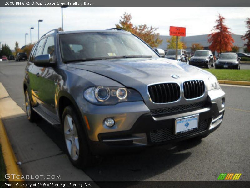 Space Grey Metallic / Black 2008 BMW X5 3.0si