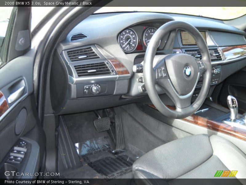 Space Grey Metallic / Black 2008 BMW X5 3.0si