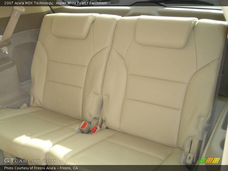 Aspen White Pearl / Parchment 2007 Acura MDX Technology