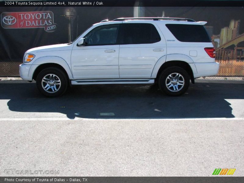 Natural White / Oak 2004 Toyota Sequoia Limited 4x4