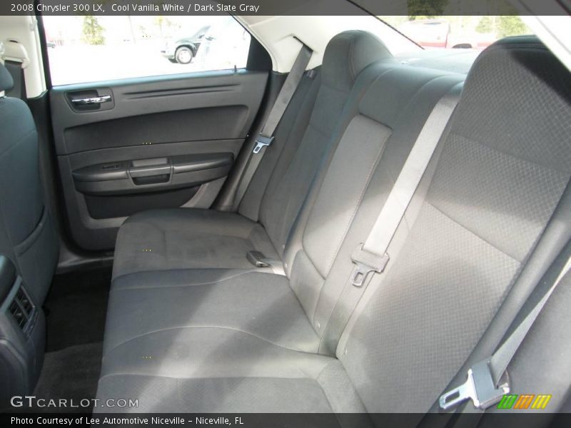 Cool Vanilla White / Dark Slate Gray 2008 Chrysler 300 LX