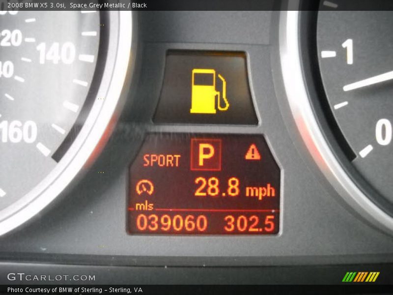 Space Grey Metallic / Black 2008 BMW X5 3.0si
