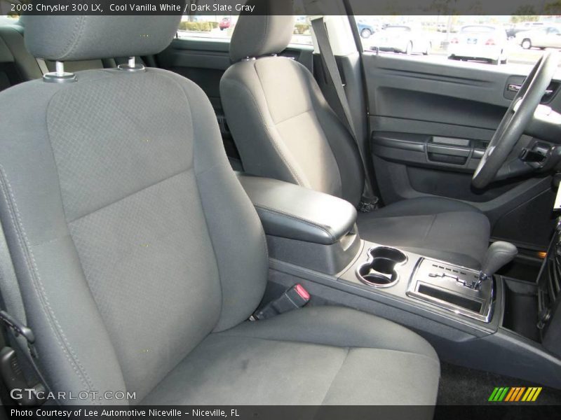 Cool Vanilla White / Dark Slate Gray 2008 Chrysler 300 LX