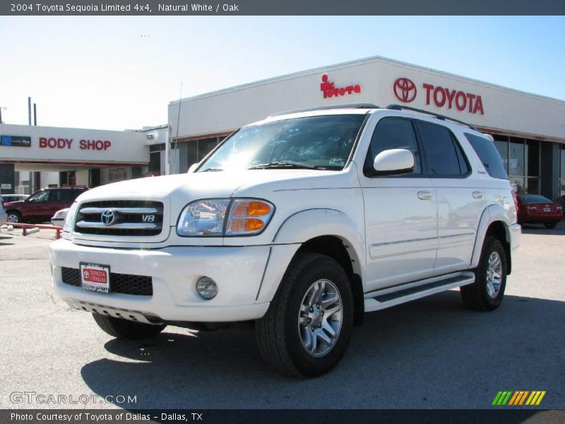 Natural White / Oak 2004 Toyota Sequoia Limited 4x4