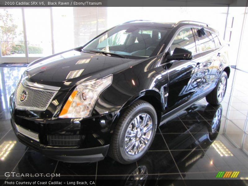 Black Raven / Ebony/Titanium 2010 Cadillac SRX V6