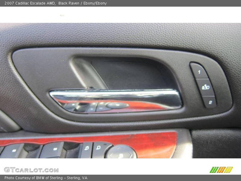 Black Raven / Ebony/Ebony 2007 Cadillac Escalade AWD