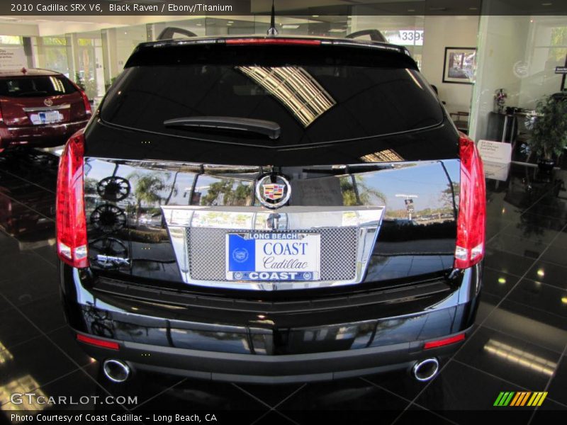 Black Raven / Ebony/Titanium 2010 Cadillac SRX V6