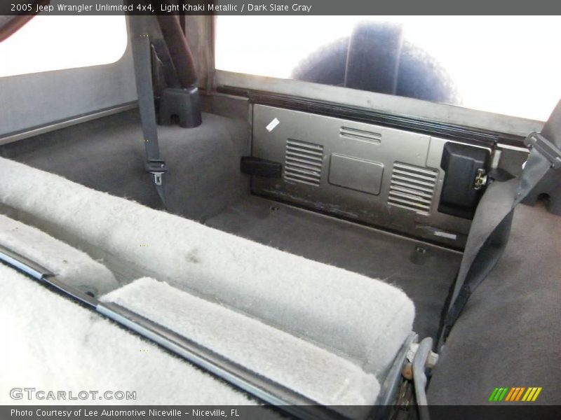 Light Khaki Metallic / Dark Slate Gray 2005 Jeep Wrangler Unlimited 4x4