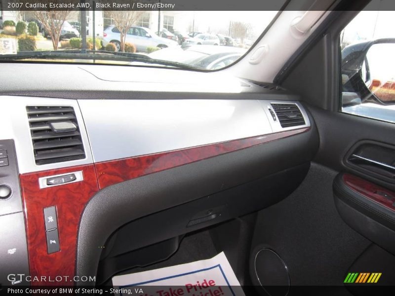 Black Raven / Ebony/Ebony 2007 Cadillac Escalade AWD
