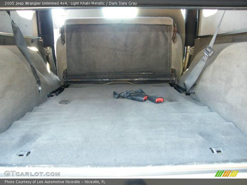 Light Khaki Metallic / Dark Slate Gray 2005 Jeep Wrangler Unlimited 4x4