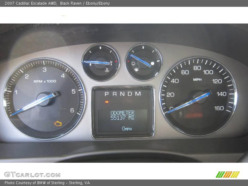 Black Raven / Ebony/Ebony 2007 Cadillac Escalade AWD
