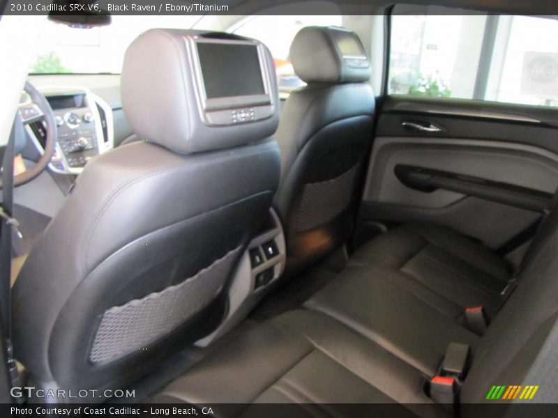 Black Raven / Ebony/Titanium 2010 Cadillac SRX V6