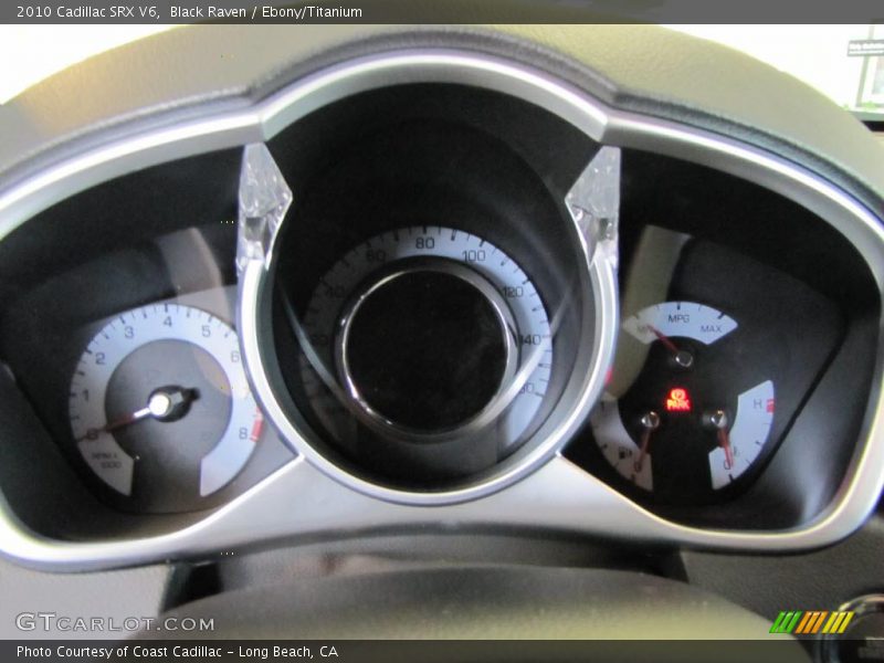 Black Raven / Ebony/Titanium 2010 Cadillac SRX V6