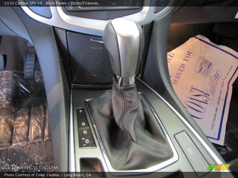Black Raven / Ebony/Titanium 2010 Cadillac SRX V6