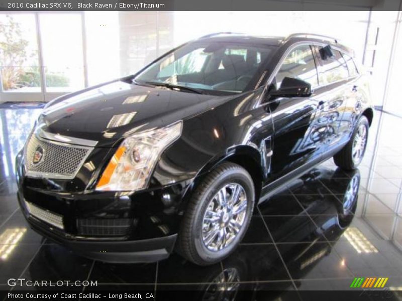 Black Raven / Ebony/Titanium 2010 Cadillac SRX V6