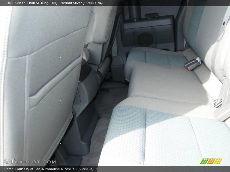 Radiant Silver / Steel Gray 2007 Nissan Titan SE King Cab